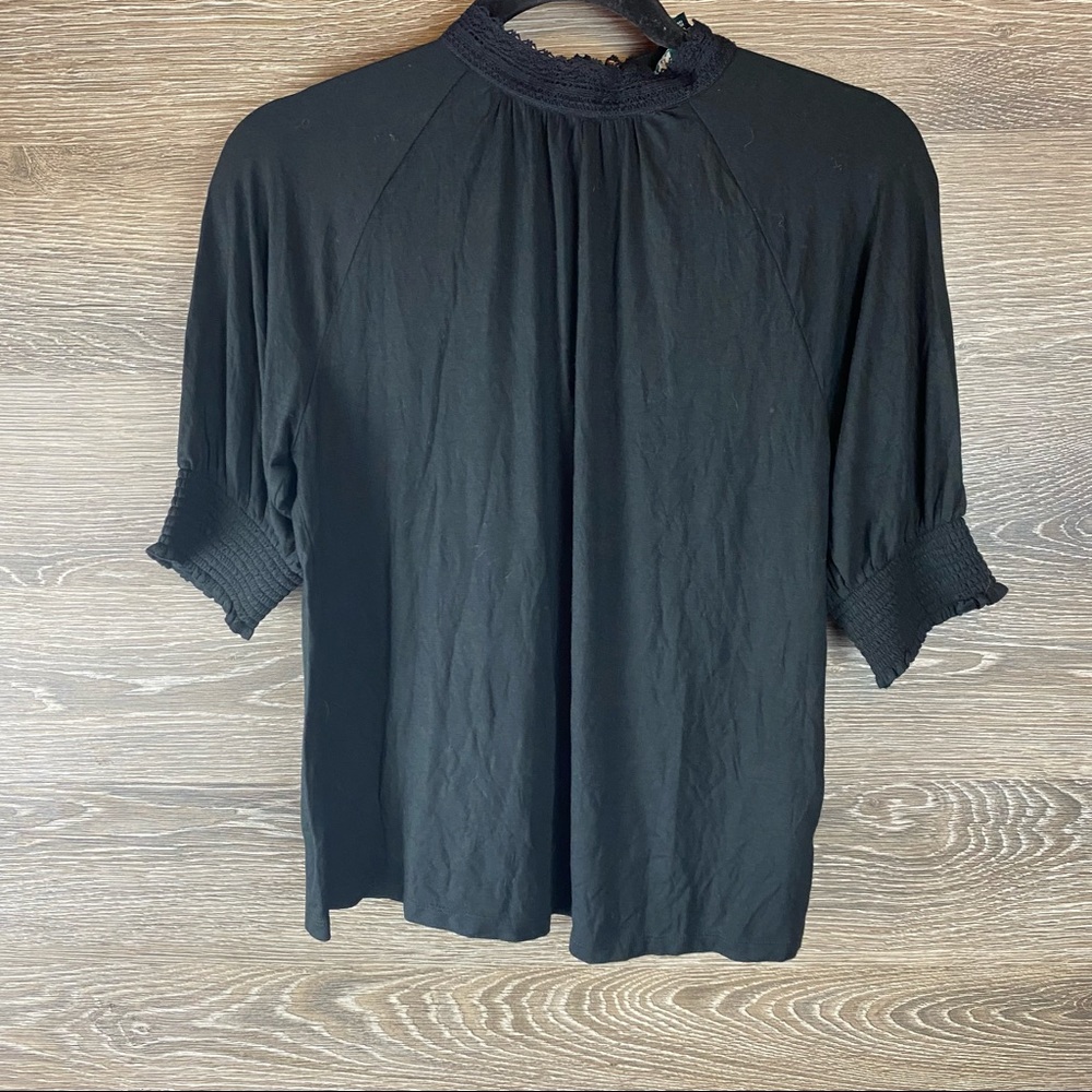 Lauren Ralph Lauren Mock Neck Top NWT - Picture 1 of 5